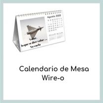 Calendario de mesa Wire-o