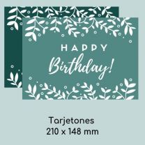 Tarjetón 210 x 148 mm